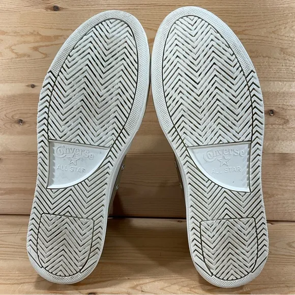 Converse Chuck Taylor All Star Construct Shoes# A03876CMen’s Size 9 Tan White