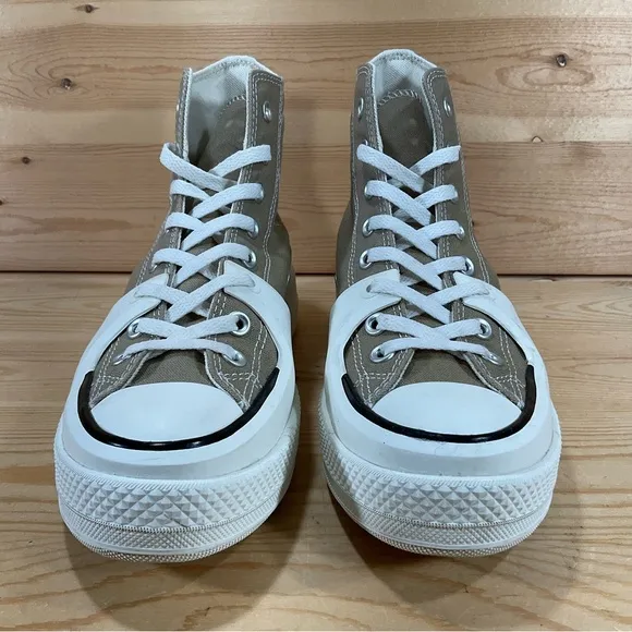 Converse Chuck Taylor All Star Construct Shoes# A03876CMen’s Size 9 Tan White