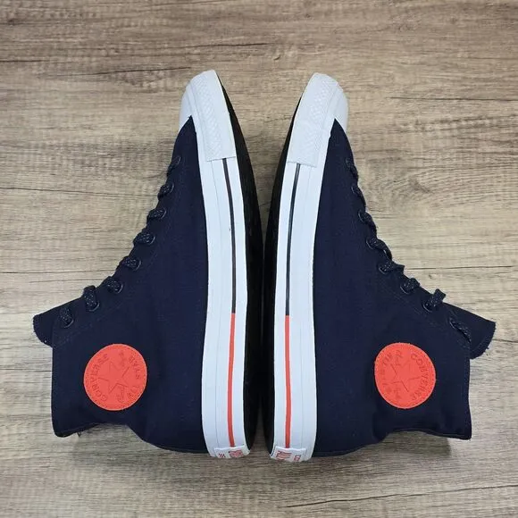 Converse Chuck Taylor All Star Hi Men's Sz 12 Obsidian White Sneakers (153793F)
