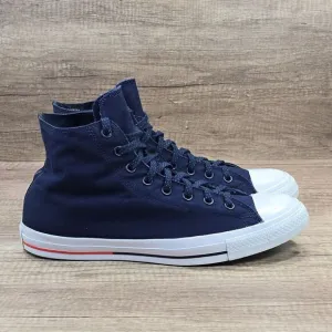 Converse Chuck Taylor All Star Hi Men's Sz 12 Obsidian White Sneakers (153793F)