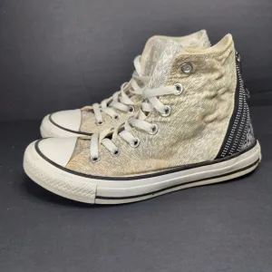 Converse Chuck Taylor All Star Hi Top Reflective Streaks Tri Zipper Men's Size 7