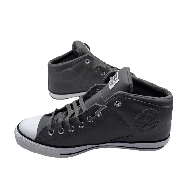 Converse Chuck Taylor All Star High Street Mid Gray Shoes Mens Sz 10.5 A09524C