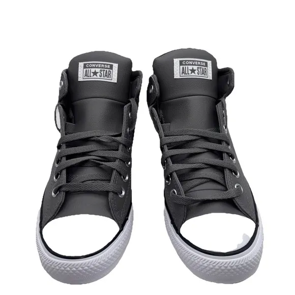 Converse Chuck Taylor All Star High Street Mid Gray Shoes Mens Sz 10.5 A09524C