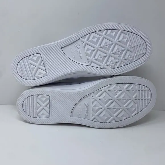 Converse Chuck Taylor All Star Low Ox White Leather Unisex Sneaker Shoes 136823C