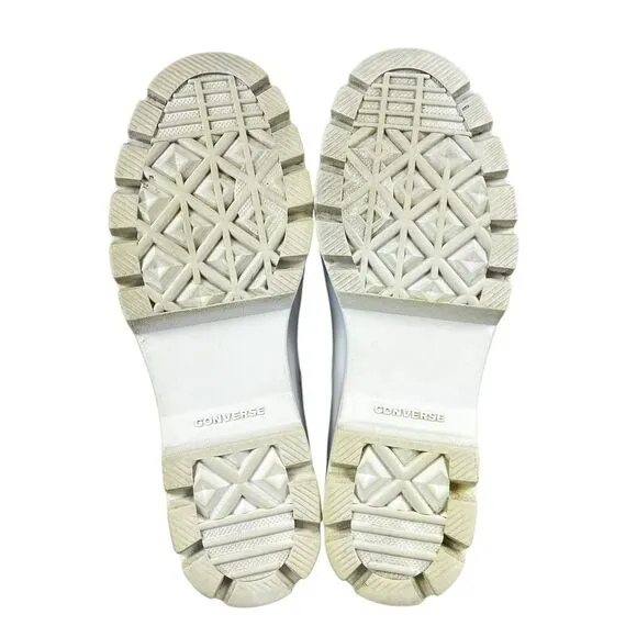 Converse Chuck Taylor‎ All Star Lugged Hi Platform Sneakers White Womens Size 8