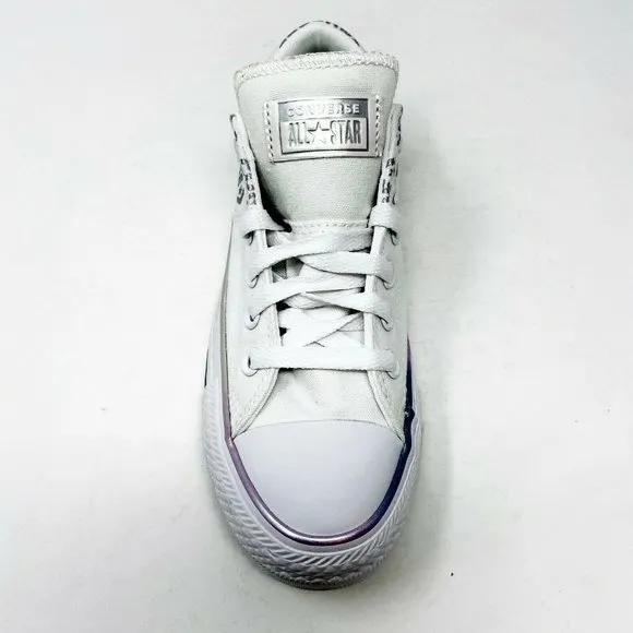 Converse Chuck Taylor All Star Madison Ox White Silver Womens Shoes 566104C