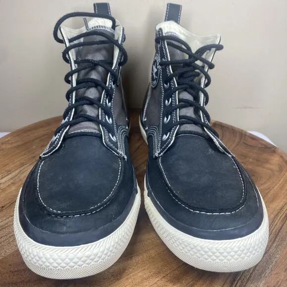 Converse Chuck Taylor All Star Mens Gray And Black Size 12 High Top Shoes