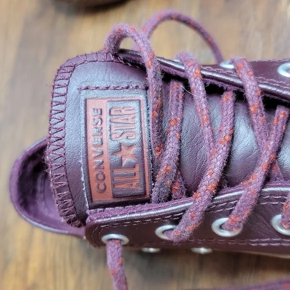 Converse Chuck Taylor All Star Ox Little Kids' Shoes Dark Sangria