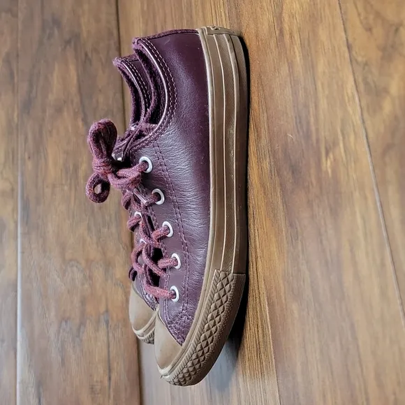 Converse Chuck Taylor All Star Ox Little Kids' Shoes Dark Sangria