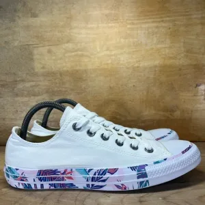 Converse Chuck Taylor All Star TROPIC Womens Size 9 Shoes Sneakers White 557348C