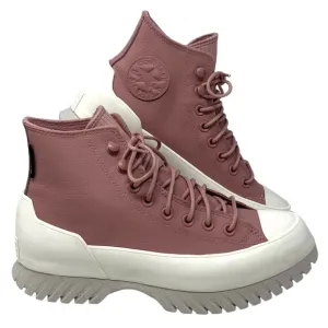 Converse Chuck Taylor Lugged 2.0 Shoes Women Size Flamingo Leather Skate A04635C