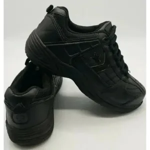 Converse Comfort Classic Steel Toe All Black Occupational Non Slip Shoes Men 8.5