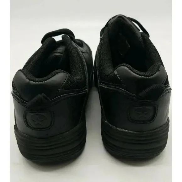 Converse Comfort Classic Steel Toe All Black Occupational Non Slip Shoes Men 8.5