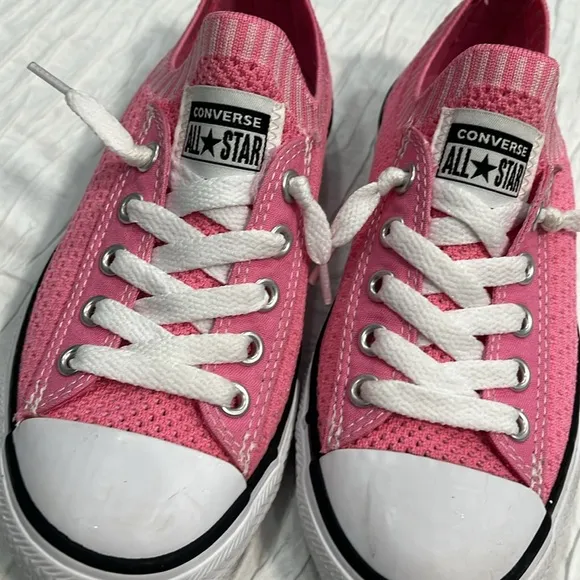 CONVERSE girls BIG KID CHUCK TAYLOR ALL STAR KNIT SNEAKERS size 1