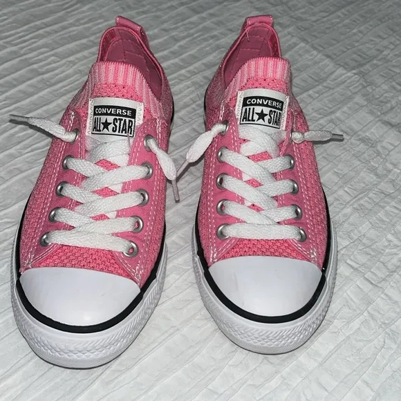 CONVERSE girls BIG KID CHUCK TAYLOR ALL STAR KNIT SNEAKERS size 1