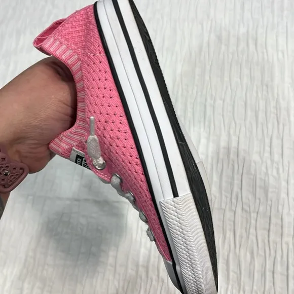 CONVERSE girls BIG KID CHUCK TAYLOR ALL STAR KNIT SNEAKERS size 1