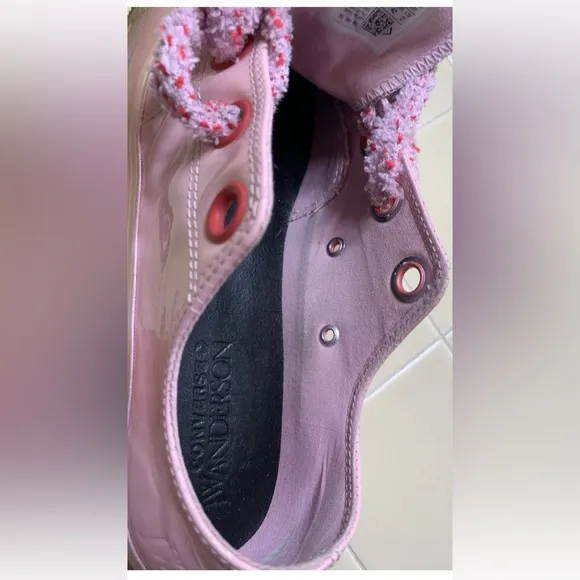 Converse JW Anderson Pink Mist Patent Leather Men’s Sz 8.5 Chuck 70 Low Top Toy