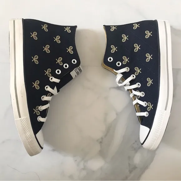 Converse Men's Chuck Taylor All Star High'Clubhouse - Tennis Club' Size 10.5