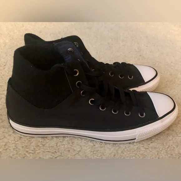 Converse Men's Chuck Taylor All Star Zip Hi-Top Trainer Shoes