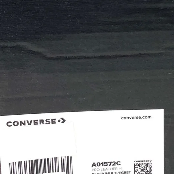 Converse Pro Leather Shoes Mid Top Multi Black Men’s Suede Sneakers Size A01572C