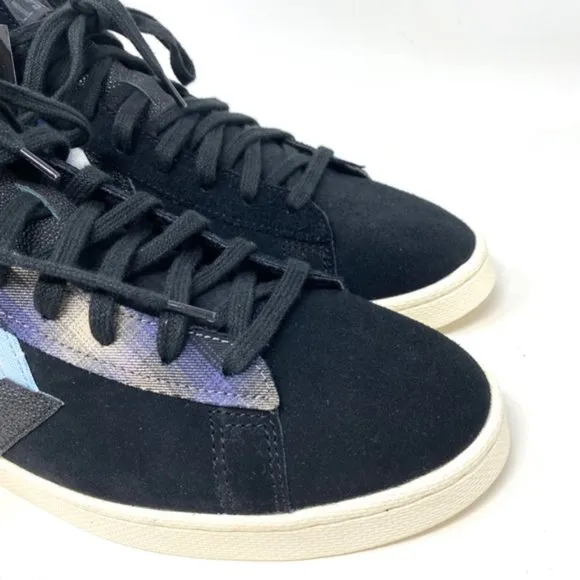 Converse Pro Leather Shoes Mid Top Multi Black Men’s Suede Sneakers Size A01572C