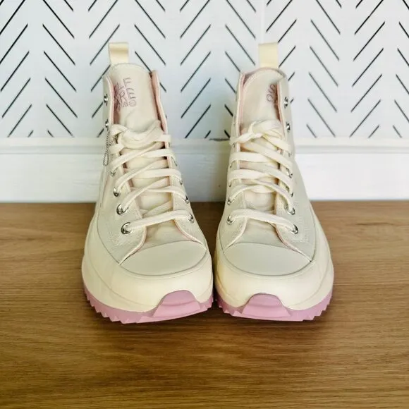 ⭐Converse Run Star Hike Hi Men Shoes Sz 5.5 Self Care Club Cream Purple A08217C⭐