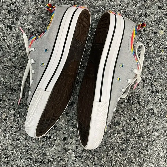 Converse shoes  Girls Chuck Taylor All Star Double Upper Sneakers 4