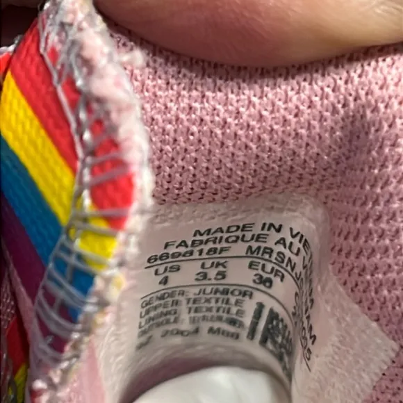 Converse shoes  Girls Chuck Taylor All Star Double Upper Sneakers 4