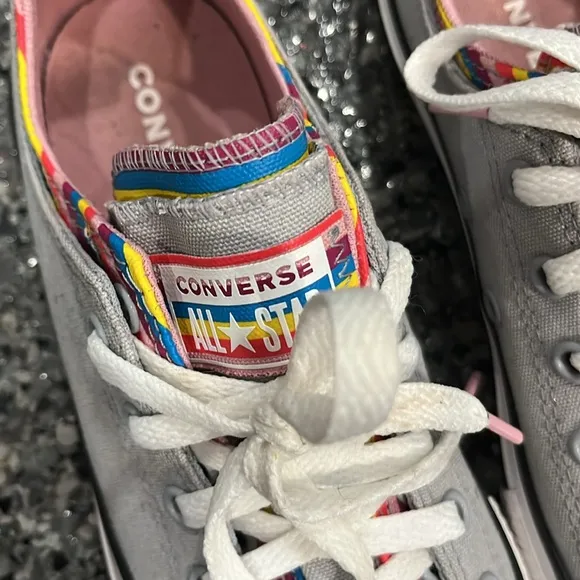 Converse shoes  Girls Chuck Taylor All Star Double Upper Sneakers 4