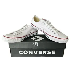 Converse White Chuck Taylor All-Star Sneakers Low White Shoes Men 9 Women 11