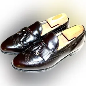 Cordovan shell leather Johnston &amp; Murphy Size 8. guarantee​​​​​​​​​​​​​​