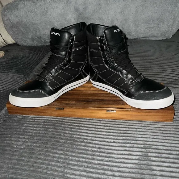 Cortech Vice WP Men’s Black Motorcycle Boots/Shoes – Size 9 (EU 43)