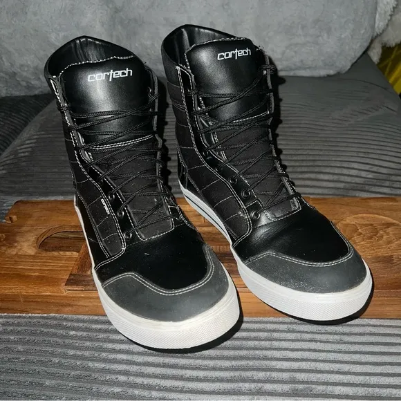Cortech Vice WP Men’s Black Motorcycle Boots/Shoes – Size 9 (EU 43)