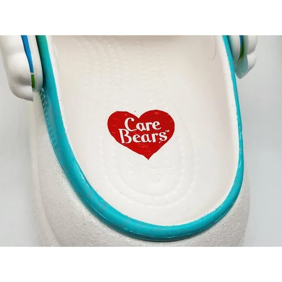 Crocs Care Bears Crush Clog Light-Up Rainbow Womens Size 6 Shoes