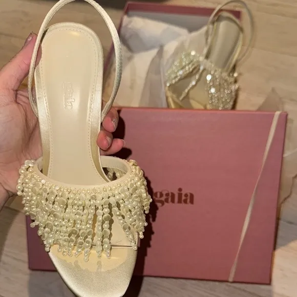 Cult Gaia Cream Women's Shoes BRAND NEW bridal