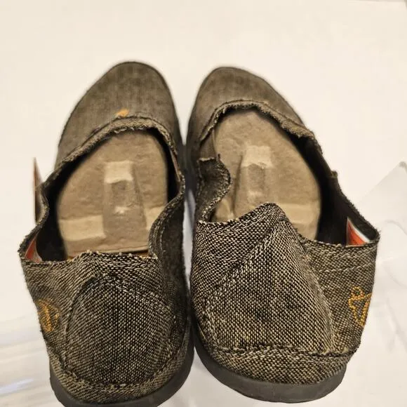 Cushe M Slipper Light Weight All Terrain Slip On Shoes Men's Size 13 Brown NWT
