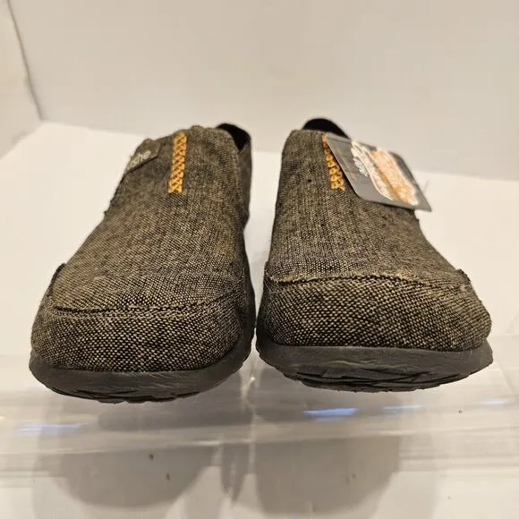 Cushe M Slipper Light Weight All Terrain Slip On Shoes Men's Size 13 Brown NWT