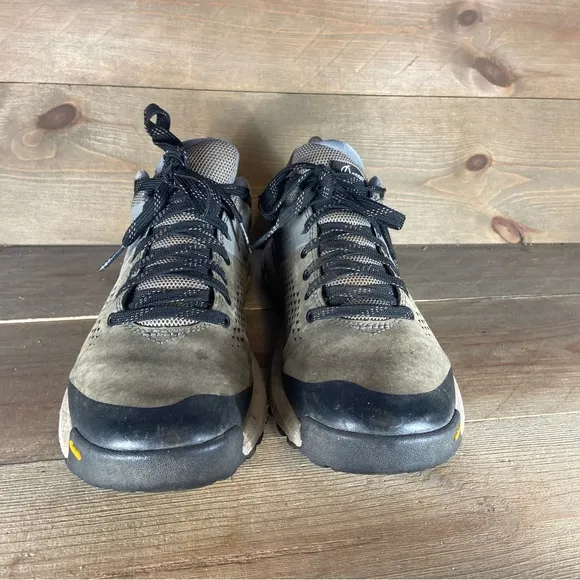 danner trail 2650 mens size 8 shoes gray leather athletic hiking sneakers