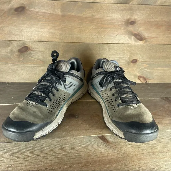 danner trail 2650 mens size 8 shoes gray leather athletic hiking sneakers