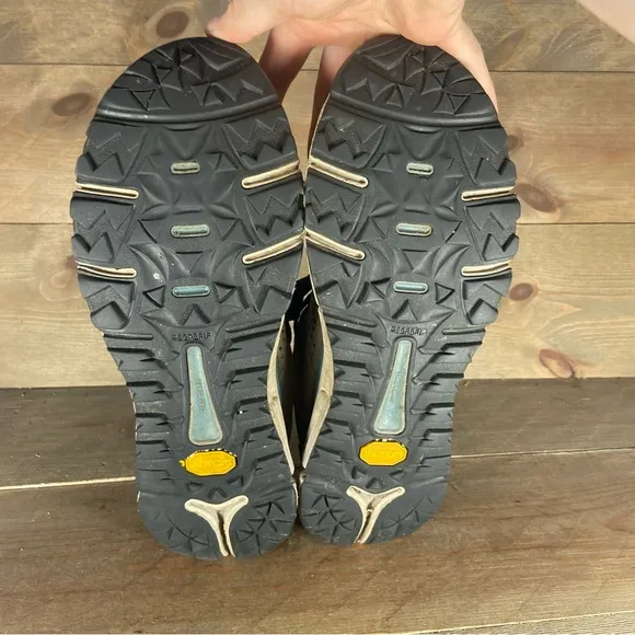 danner trail 2650 mens size 8 shoes gray leather athletic hiking sneakers