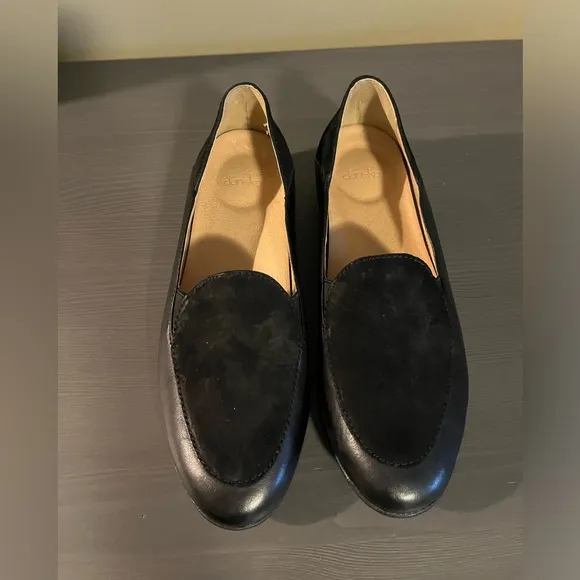 Dansko Lace Glazed Leather Shoes