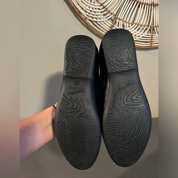 Dansko Lace Glazed Leather Shoes