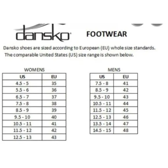 Dansko Makayla Walking /Hiking Shoes Waterproof Athletic Sneakers Sz USA: 9.5-10