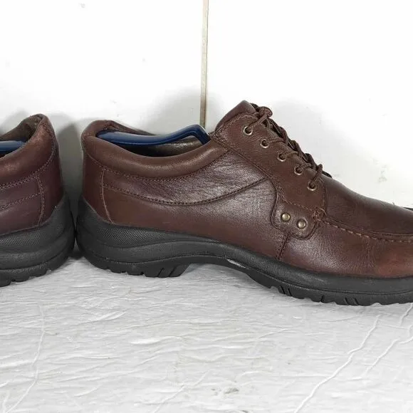 Dansko Men's Wyatt EU43 US9,5-10 Brown Full Grain Leather Lace-Up Oxford Shoes
