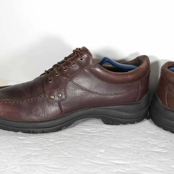 Dansko Men's Wyatt EU43 US9,5-10 Brown Full Grain Leather Lace-Up Oxford Shoes