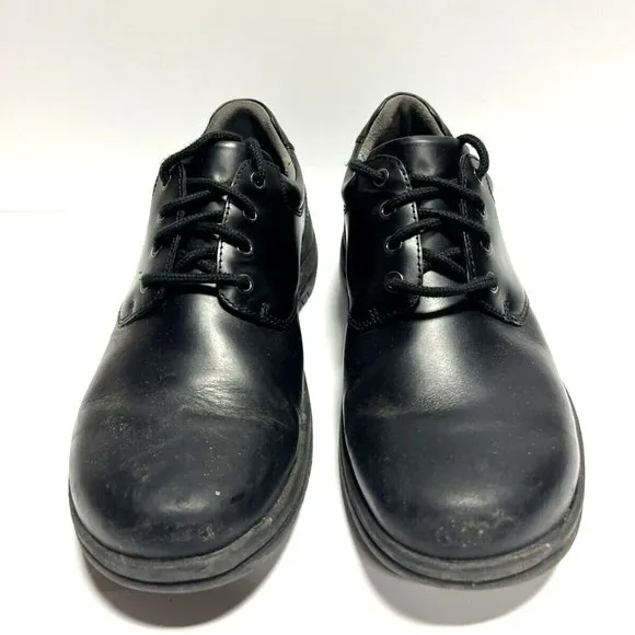 Dansko Walker Oxford Black Leather Mens Size EU42 M US8.5-9