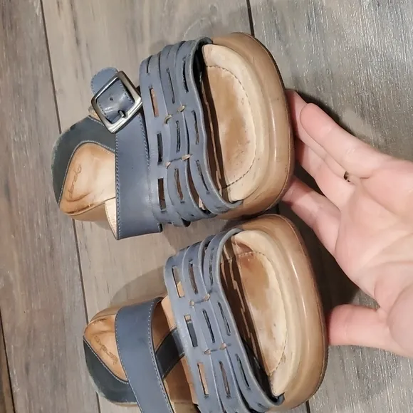 Dansko Women Laek Strappy Open Toe Platform Sandals Shoes EU41/ 10.5-11