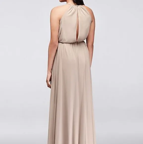 David's Bridal bride's maid dress