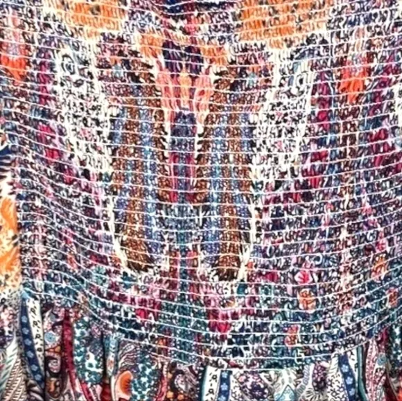 Dex Plus Thalia Maxi Dress Crown Floral Print Sleeveless Tiered Skirt Sz 1X NWT