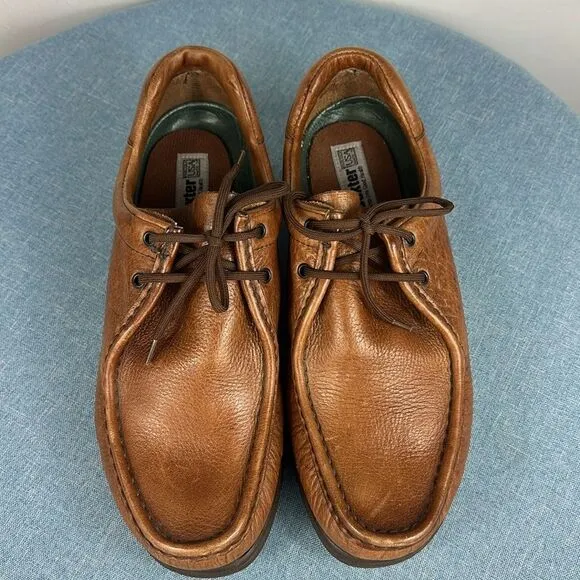 Dexter Men’s Leather Moc Toe Lace Up Chukka Boots Shoes Size 11